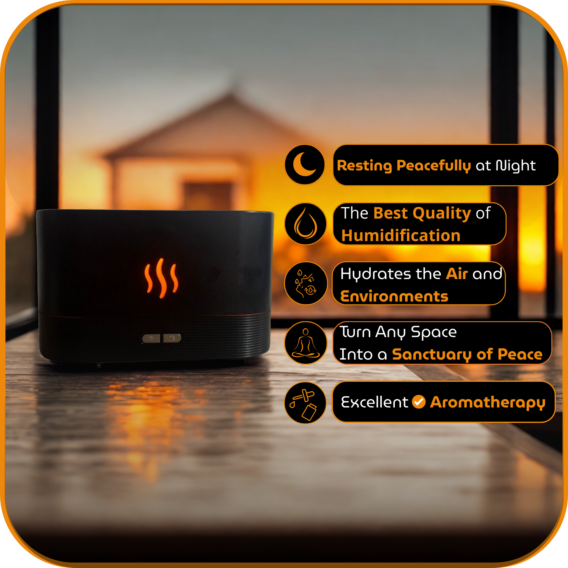 Humidifier - Aroma Diffuser NebMist - 50% OFF ONLY THIS WEEK Aromatherapy Customizable Color-changing lights Solves your dry skin, chapped lips, dry throat, light cough, irritation Eliminates dry air Get Better sleep insomia, Humidify your house to prevent it from burning.